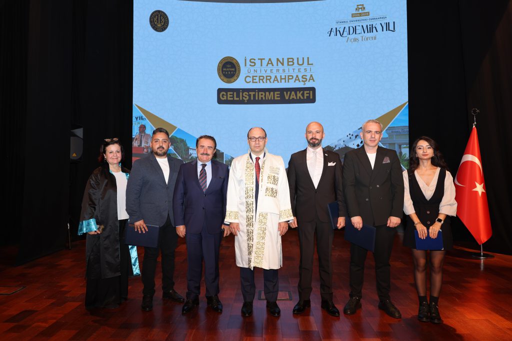 Rektör Prof. Dr. Nuri Aydın Tarafından Bağışçılarımıza Teşekkür